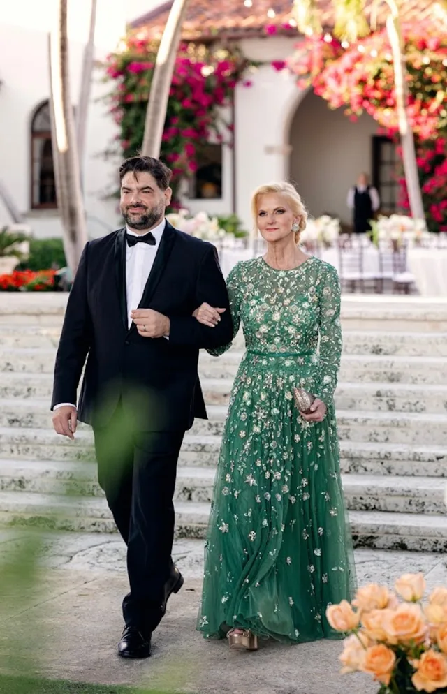Eddie Gonzalez Loumiet at a formal evening gala in Tallahassee